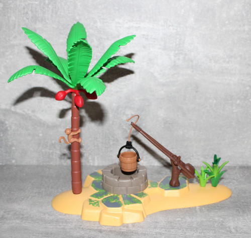 Playmobil oase wüstenbrunnen - oase,