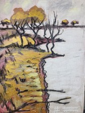 Ölbild Natur Abstrakt Gemälde Modern Art Alexander Diener Akt Unikat Wandbild 