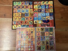 Yu-Gi-Oh Panini STAKS Magneten Sammlung – 62 + 62 doppelt – mit Heftern