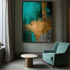 Abstrakte acrylgemälde - abstrakte,