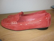 Neuwertige Designer Ballerinas von gritti Gr.39 rot Leder