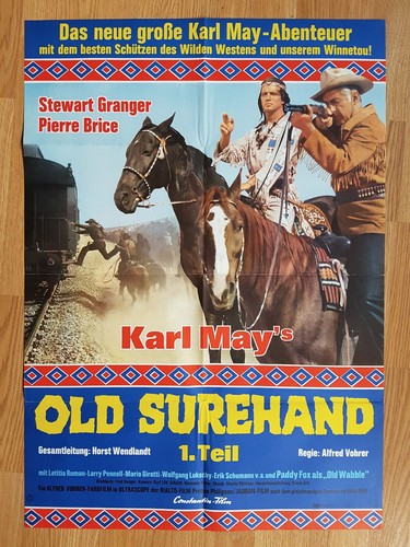 Old surehand a1 filmplakat - old,