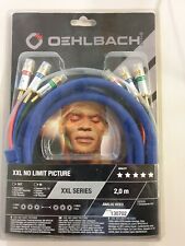 Oehlbach! XXL No Limit Picture 2,0m(130702) 3xChinch/3xChinch Componentenkabel**