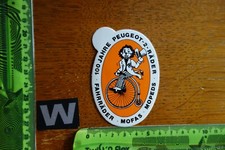 Alter Aufkleber Radsport Fahrrad Kleidung Zubehör PEUGEOT (A)