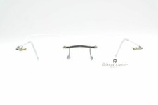 Vintage Aigner EA 22 Grün randlos Brille Brillengestell eyeglasses NOS