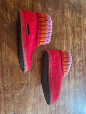 Haflinger Hausschuhe / Hüttenschuhe GR 31 Rot Mädchen