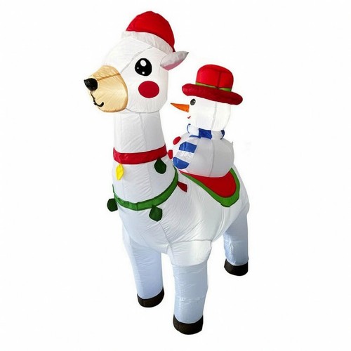 Schneemann auf alpaka - schneemann,