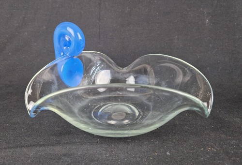 Vintage glasschale dreieck - dreieck, /
