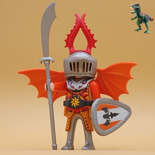 Playmobil figur orangefarbener - playmobil,