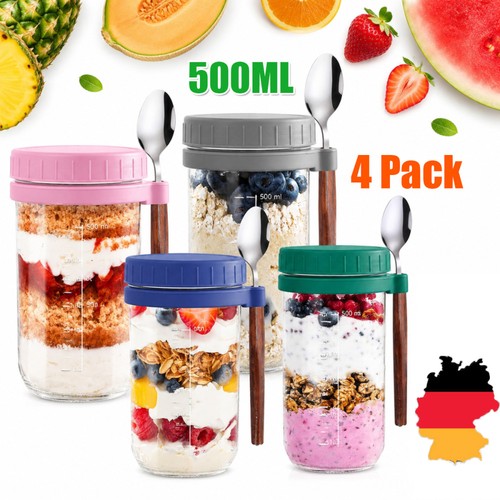 Stk overnight oats glas 500 - oats,