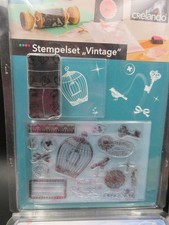 ⭐2 Packs Silikon-Stempel div. Winter/Vintagemotive  Scrapbooking, Papierbasteln