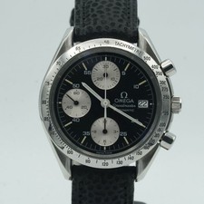 OMEGA SPEEDMASTER DATE HERREN 1750.043 AUTOMATIK 39MM SCHÖN STAHL SCHWARZ OM378