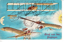 AK  Feldpost 1915 Eilenburg  Gruß von den Flugtagen