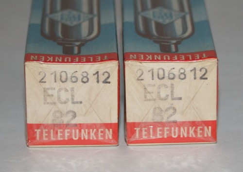 Radioröhren telefunken - 2x,