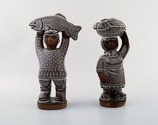 Dorothy Clough, Upsala-Ekeby. Baujahr 1968 entworfen. "Pia" und "Paul".