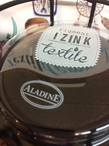 Aladine izink pigment - izink, textil