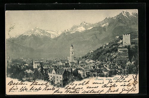 Meran gesamtansicht mit - meran,,