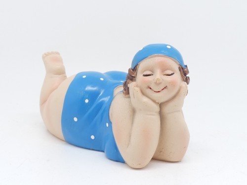 Dekofigur strandnixe mollig - dekofigur,