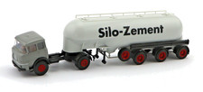Conrad Herpa Krupp Cummins Zementsilo Sattelzug Silo-Zement 1:87 OVP