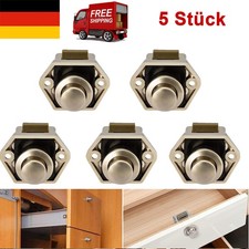 5x Mini Push Button Schlösser