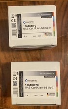 2x Rutenbeck 136104070 UAE-Cat.6A ISO-8/8 UP 0 Anschlussdose NEU