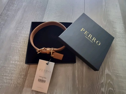 Perro hundehalsband aus - aus, leder