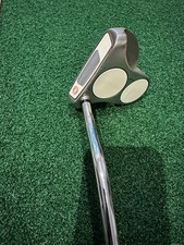 Odyssey 2-Ball White Steel Putter 33 Zoll Rechtshand Golfschläger - Neuer Griff