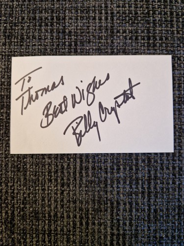 Billy crystal autogramm - billy,