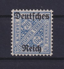 DR Dienst 60 Y Wasserzeichen Ringe postfrisch mit Altsignatur (ew336)