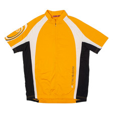 K-TEC BIKE Radtrikot Herren orange 1/4 Zip XL