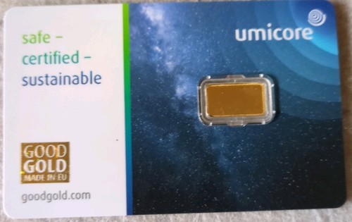 Umicore goldbarren 999 - 1g, 999.9