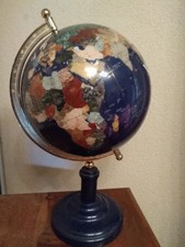 Globus Weltkugel aus Edel-