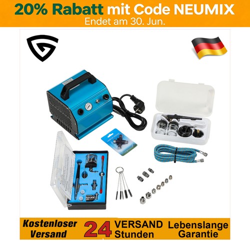 Airbrushkompressor komplettset - airbrushkompressor,