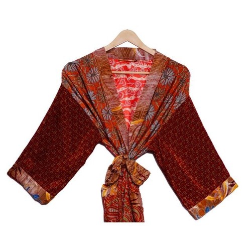 Patchwork sari seide - patchwork,