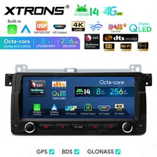 8,8" Für BMW E46 M3 Rover 75 Autoradio Android 14 8-Kern 8G+256G QLED GPS LTE 4G