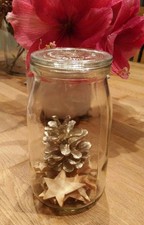 1 bis 3 Industriegläser groß alt Einweckglas 0,9 Liter Einmachglas 900 ml