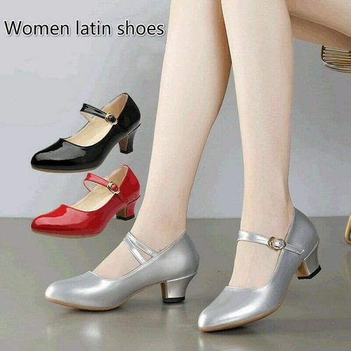 Damen mittlere absatz latein - damen,