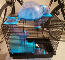 kleintierkäfig  hamster  gebraucht (3)