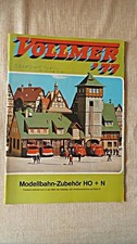 Vollmer '77 Modellbahn-Zubehör Ho + N mit Preisliste Vollmer '77: