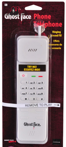 Ghost face telefon mit sound - face®,
