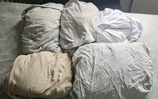 tolles 5er Pack Spannbettlaken 180-200/200 (3x wie Neu)