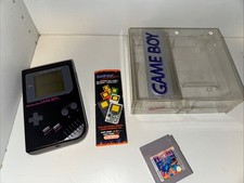 Nintendo GameBoy Classic | Schwarz | DMG-01 Handheld Konsole+ Tetris Spiel