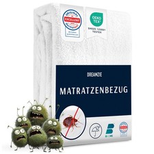 Matratzenbezug 90 x 200 (25cm) gegen Milben und Bettwanzen Milbenbezug Matratze