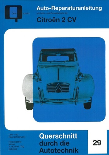 Citroen 2cv ente - citroen, ab1955