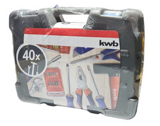 kwb Werkzeug Koffer inkl. Werkzeug-Set, 40-teilig, gefüllt, robust 370720