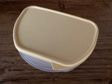 TUPPERWARE A22 FRISCHE-KABINETT HALB 650 ML GELB Vorratsdose Kühlschrank