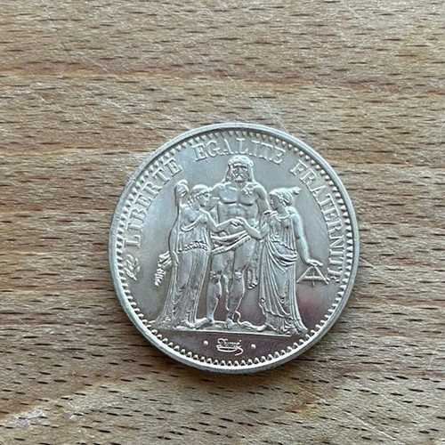 Silbermünze francs - silbermünze,