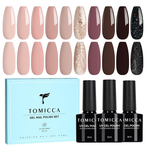Tomicca nagellack set - set,, 10