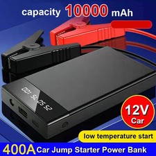 10000mAh 12V Auto Jump Starthilfe Power Bank Ladegerät Auto Batterie Booster DHL