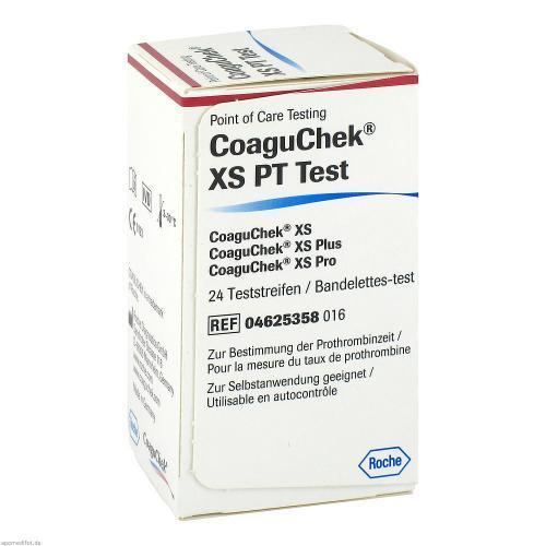 Coaguchek test 24 st - coaguchek, xs